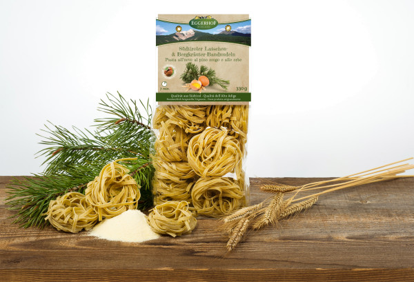 Südtiroler Bandnudeln mit Schüttelbrot